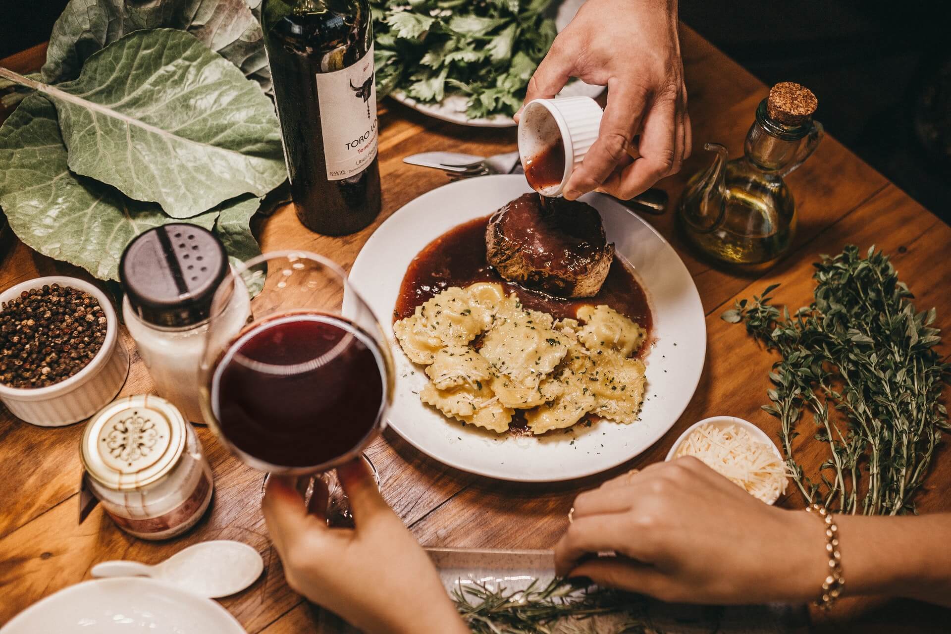 Taor restaurant Webflow template